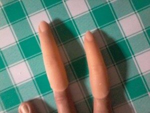 cara membuat jari palsu